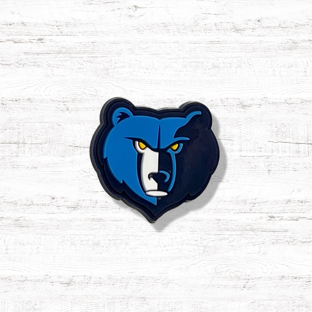 👟(6/$15) New Memphis Grizzlies Shoe Charms for Crocs Croc Charms! NBA Charms